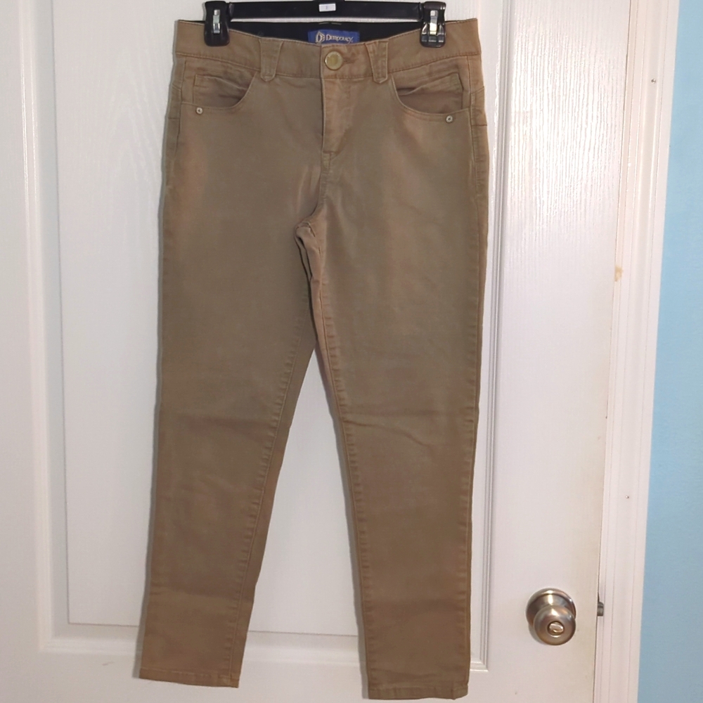 Democracy Women's Olive Green Slacks Sz 6